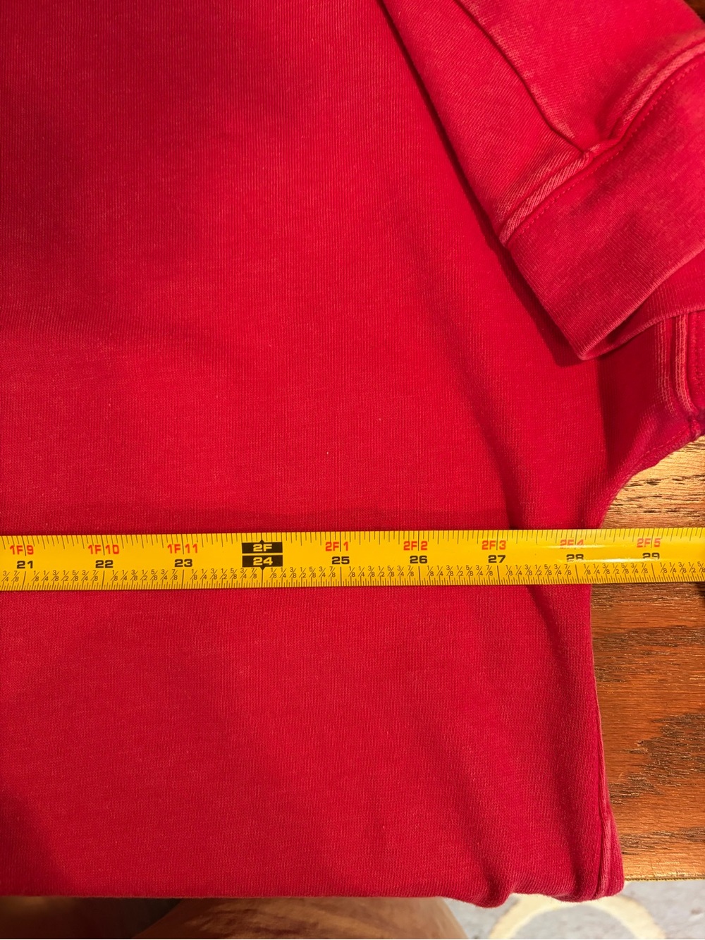 Coldwater Creek 2X Pink Mineral Wash Sweatshirt Top Short Sleeve Relaxed Fit - Picture 6 of 10